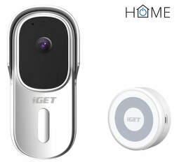 iGET Home Doorbell DS1+ Chime CHS1