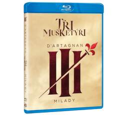 Tři mušketýři: D'Artagnan a Milady – 2x Blu-Ray film