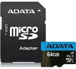 ADATA Micro SDXC 64GB, Pamäťová karta