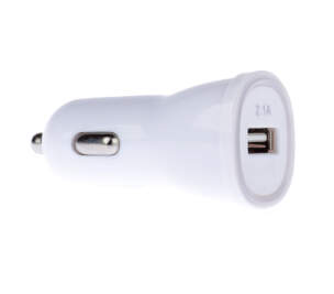 Winner USB QC 3.0 2,4 A biela Lightning kábel autonabíjačka