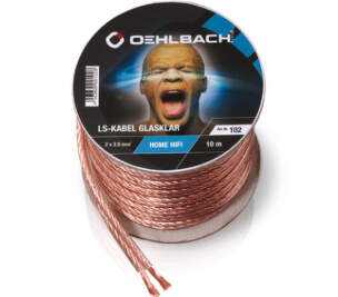 Oehlbach 107 - Reproduktový kábel 2x1,50mm², 30m
