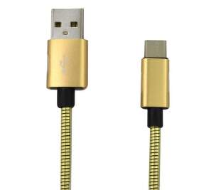 Mobilnet dátový kábel USB-C 1 m zlatý