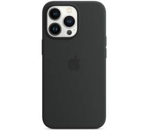 Apple silikónové puzdro s MagSafe pre Apple iPhone 13 Pro Midnight čierne