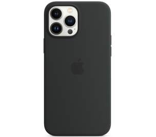 Apple silikónové puzdro s MagSafe pre Apple iPhone 13 Pro Max Midnight čierne