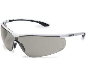 Uvex Sportstyle chranné okuliare bielo-čierne