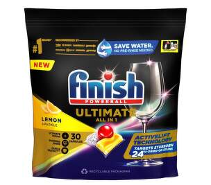 Finish Quantum Ultimate Lemon Sparkle 30 ks tablety do umývačky