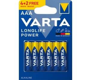 VARTA Longlife Power 4+2 AAA