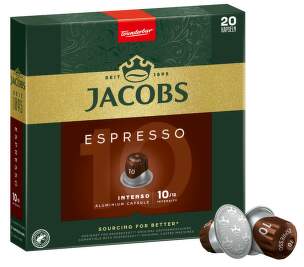 Jacobs Espresso Intenso 10 20ks/Nespresso®