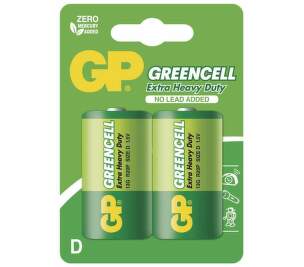 GP Greencell R20 (D) 2 ks