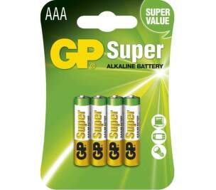 GP Super LR03 (AAA), 4 ks