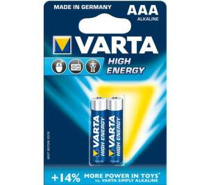 Varta High Energy AAA LR03 4903/2, 2ks