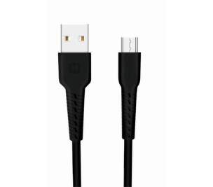Swissten dátový kábel Micro USB 1 m čierna