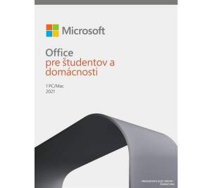 Kancelársky balík Microsoft Office 2021 pre študentov a domácnosti SK (79G-05427)