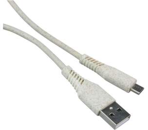 DPM biodegratovateľný kábel USB/Micro USB 1 m sivý