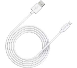 Canyon MFI-12 dátový kábel USB-A/Lightning 2 m 2,4 A biely
