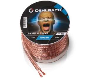 Oehlbach 102 - Reproduktorový kábel 2x2,5mm², 10m