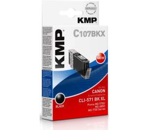 KMP C107BKX XL čierna