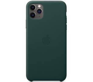 Apple kožený kryt pre iPhone 11 Pro Max, zelený