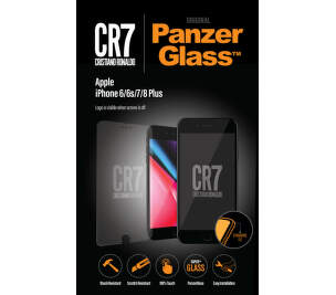 PanzerGlass CR7 tvrdené sklo pre iPhone 8 Plus/7 Plus/6 Plus