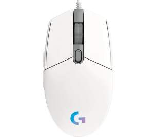 Logitech G102 Lightsync biela myš