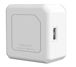 Power Cube PowerUSB PD 2 x USB-C/2 x USB-A 18-60 W biela