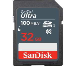 SanDisk Ultra SDHC 32 GB Class 10 100 MB/s