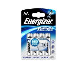 Energizer Ultimate Lithium AA FR6 4ks