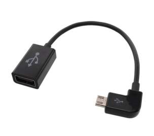 Mobilnet dátový kábel OTG/Micro USB čierny