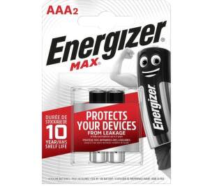 Energizer Max AAA (LR03) 2 ks