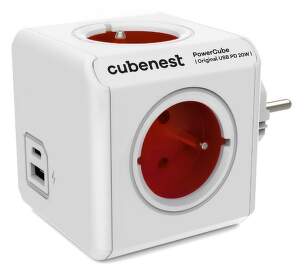Cubenest PowerCube Original USB PD 20W A+C červený