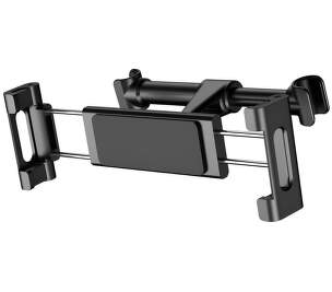 Baseus Car holder pre mobil/tablet 4,7" až 12,9" na opierku hlavy auta čierny