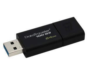 KINGSTON 64GB USB DT100 G3 USB kľúč