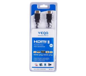 Vega AA-902 - HDMI 1.4, Ethernet, 2m (čierny)