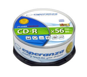 Esperanza CD-R Silver 25ks