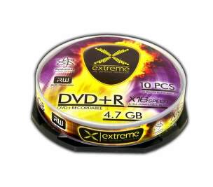 Esperanza DVD + R Extreme 4,7GB X16 - balenie 10ks