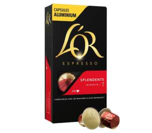 L´OR Espresso Splendente 7 (10ks/Nespresso®)