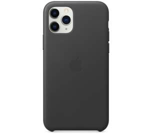 Apple kožený kryt pre iPhone 11 Pro, čierna