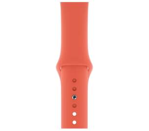 Apple Watch 44 mm športový remienok S/M a M/L, oranžová
