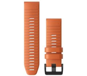 Garmin QuickFit 26mm silikónový remienok pre Fénix 6X, oranžová