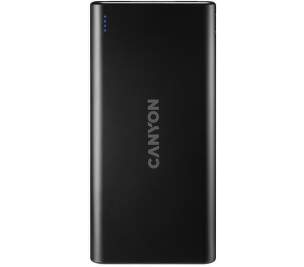 Canyon CNE-CPB1006B Micro USB/USB-C 10 000 mAh 2,1 A čierna 0,3 m USB kábel