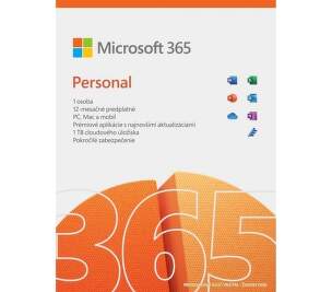 Microsoft 365 Personal SK (1 rok, 1 užívateľ)