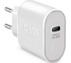 SBS USB-C 20W PD biela