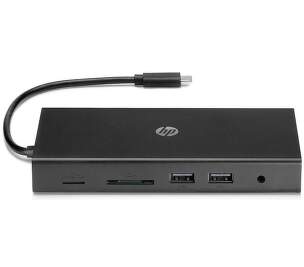 HP Travel USB-C Multi Port Hub čierna