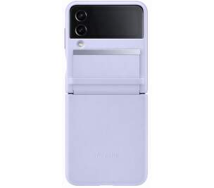 Samsung Flap Leather Cover puzdro pre Samsung Galaxy Z Flip4 fialový