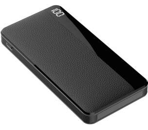 Dexim J59L powerbanka 2× USB-A 10 000 mAh čierna