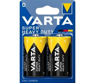 VARTA Super Heavy Duty D 2 ks