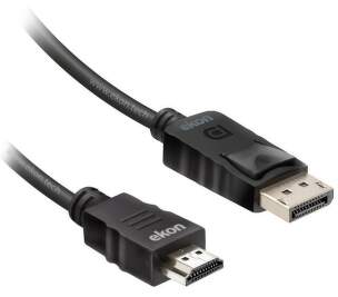 Ekon HDMI - DisplayPort kábel 2.0 4K 1,8m