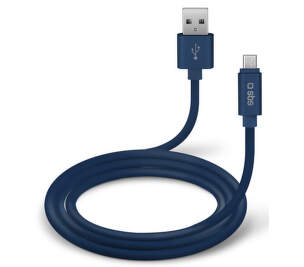 SBS dátový kábel USB-C 1 m modrý