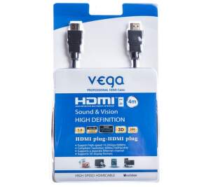 Vega AA-1064 HDMI 1.4, Ethernet, 4m (čierny)