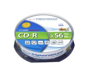 Esperanza CD-R Silver 10ks